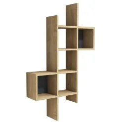 Seinähylly Kalune Design Keno, Vaaleanruskea