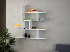 Seinähylly Kalune Design Motif 2, Valkoinen. 4 Seinähylly Kalune Design Motif 2, Valkoinen. -Olohuoneen kalusteet myymälä seinahylly kalune design motif 2 valkoinen 13e74 hinta reference