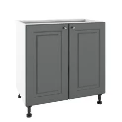 Seinäkaappi Lupus Bella 2D 80 Cm, Harmaa