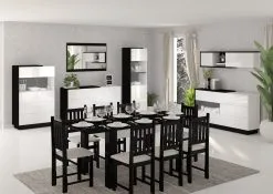 Seinäkaappi Meblocross Hybrid Hyb-25 2D, Musta/valkoinen 5 Seinäkaappi Meblocross Hybrid Hyb-25 2D, Musta/valkoinen -Olohuoneen kalusteet myymälä seinakaappi meblocross hybrid hyb 25 2d mustavalkoinen 3d6ba netistai reference