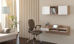 Meblocross Seinäkaappi Uno, Tammi/valkoinen -Olohuoneen kalusteet myymälä seinakaappi uno tammivalkoinen 20f4c netistai reference