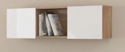 Meblocross Seinäkaappi Uno, Tammi/valkoinen