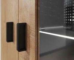 Seinävitriini Cama Meble Soho, Ruskea/musta -Olohuoneen kalusteet myymälä seinavitriini cama meble soho ruskeamusta b90b6 netistai reference