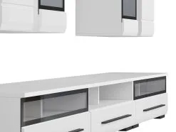 Black Red White Sekcija Fever 1, Valkoinen 9 Black Red White Sekcija Fever 1, Valkoinen -Olohuoneen kalusteet myymälä sekcija fever 1 valkoinen c8445 palaute reference