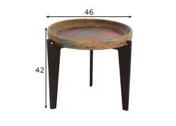 Sivupöytä Fiume 46, Ruskea / Eri Värejä -Olohuoneen kalusteet myymälä sivupoyta fiume 46 ruskea eri vareja d65c0 palaute reference