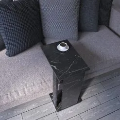 Sivupöytä Kalune Design Pasific C Sehpa, Musta/valkoinen -Olohuoneen kalusteet myymälä sivupoyta kalune design pasific c sehpa mustavalkoinen 731b8 netistai reference