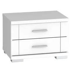 Forte Snow SNWK02 Yöpöytä, Valkoinen