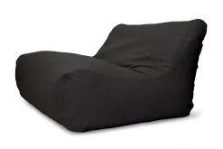 Pusku Pusku Sofa Lounge Home -säkkituoli, 80 X 130 X 145 Cm, Dark Grey / Tummanharmaa