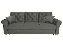 Black Red White Sohva BRW Arles, Tummanharmaa.