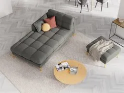 Sohva Micadoni Home Mamaia, Väri Harmaa/kulta -Olohuoneen kalusteet myymälä sohva micadoni home mamaia vari harmaakulta aad07 palaute reference