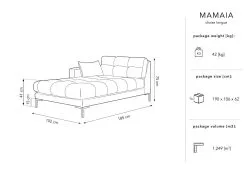 Sohva Micadoni Home Mamaia, Väri Harmaa/kulta -Olohuoneen kalusteet myymälä sohva micadoni home mamaia vari harmaakulta ab68f halvempi reference