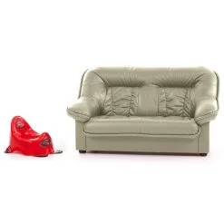 Sohva Mini Spencer Lapsille, Päällystetty Kalustekankaalla, - Beež  22