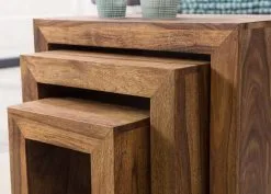 Sohvapöydät Mumbai 3 Kpl -Olohuoneen kalusteet myymälä sohvapoydat mumbai 3 kpl 30be1 reference