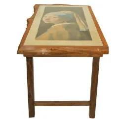 Kalune Design Sohvapöytä Floriane Garden Nordkisa, Ruskea -Olohuoneen kalusteet myymälä sohvapoyta floriane garden nordkisa ruskea 7617d hinta reference