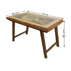 Kalune Design Sohvapöytä Floriane Garden Nordkisa, Ruskea -Olohuoneen kalusteet myymälä sohvapoyta floriane garden nordkisa ruskea a1c9f palaute reference