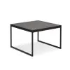 Sohvapöytä Interieurs86 Morgane 62, Harmaa/musta