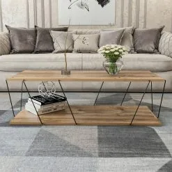 4Kraft Sohvapöytä Labranda, Ruskea