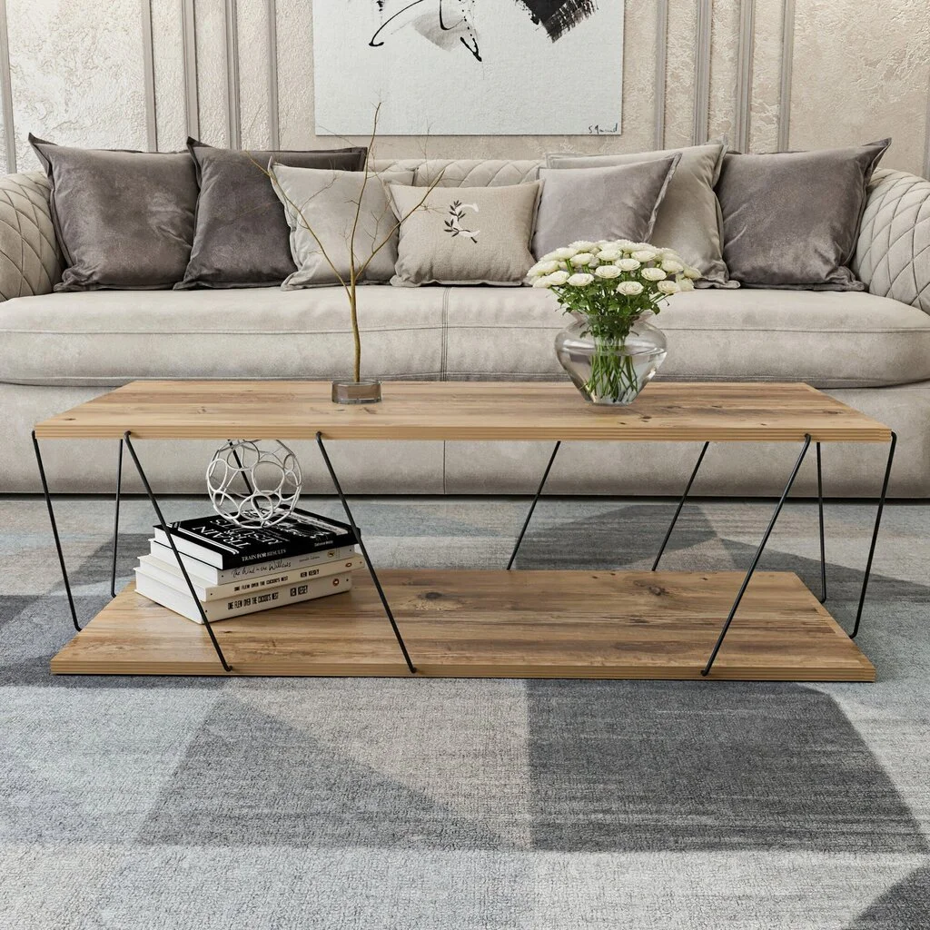 4Kraft Sohvapöytä Labranda, Ruskea 1 4Kraft Sohvapöytä Labranda, Ruskea