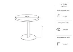 Sohvapöytä Micadoni Home Veld, Valkoinen/musta 9 Sohvapöytä Micadoni Home Veld, Valkoinen/musta -Olohuoneen kalusteet myymälä sohvapoyta micadoni home veld valkoinenmusta 40295 halvempi reference