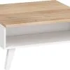 Meblocross Sohvapöytä Nordis, Tammi/valkoinen