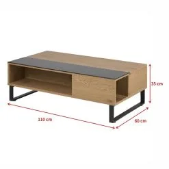 Sohvapöytä Selsey Kostrena, Ruskea 7 Sohvapöytä Selsey Kostrena, Ruskea -Olohuoneen kalusteet myymälä sohvapoyta selsey kostrena ruskea d3189 palaute reference