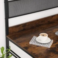 Songmics-pöytä Hyllyllä, 120x60 Cm, Ruskea/musta 9 Songmics-pöytä Hyllyllä, 120x60 Cm, Ruskea/musta -Olohuoneen kalusteet myymälä songmics poyta hyllylla 120x60 cm ruskeamusta b4c61 palaute reference