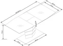Halmar Sorento, Hiekan Värinen Pöytä -Olohuoneen kalusteet myymälä sorento hiekan varinen poyta 627f6 halvempi reference
