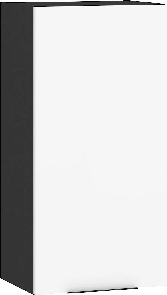 Meblocross Sven 1DPN Seinäkaappi, Musta/valkoinen 1 Meblocross Sven 1DPN Seinäkaappi, Musta/valkoinen