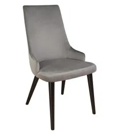 Syöttötuoli Optimata Saltanat, Harmaa/Musta