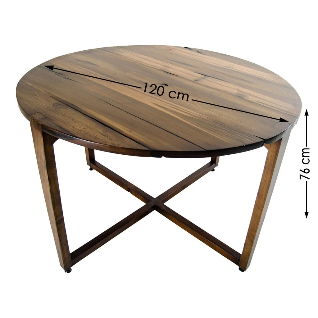 Kalune Design Table Floriane Garden Papuhuone, Ruskea, 70x100 6 Kalune Design Table Floriane Garden Papuhuone, Ruskea, 70x100 - Image 6