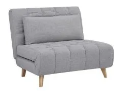 Taitettava Nojatuoli Signal Meble Billy, Vaaleanharmaa