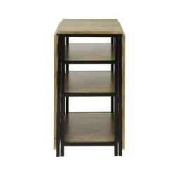 SoBuy Taitettava Ruokapöytä 3 Hyllyllä FWT62-N -Olohuoneen kalusteet myymälä taitettava ruokapoyta 3 hyllylla fwt62 n 07169 halvempi reference