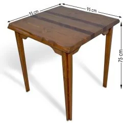 Kalune Design Taulukko Floriane Puutarha Ceyka Suuri, Ruskea -Olohuoneen kalusteet myymälä taulukko floriane puutarha ceyka suuri ruskea c32b5 hinta reference