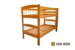 Täyspuukerrossänky, 80 X 200 Cm, , Vana Mänd