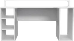 Tietokonepelilauta Forte Tezaur TZRB211B3-Z12M, Valkoinen -Olohuoneen kalusteet myymälä tietokonepelilauta forte tezaur tzrb211b3 z12m valkoinen 77385 palaute reference