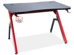 Tietokonepelilauta Signal Meble B-006, Punainen / Musta