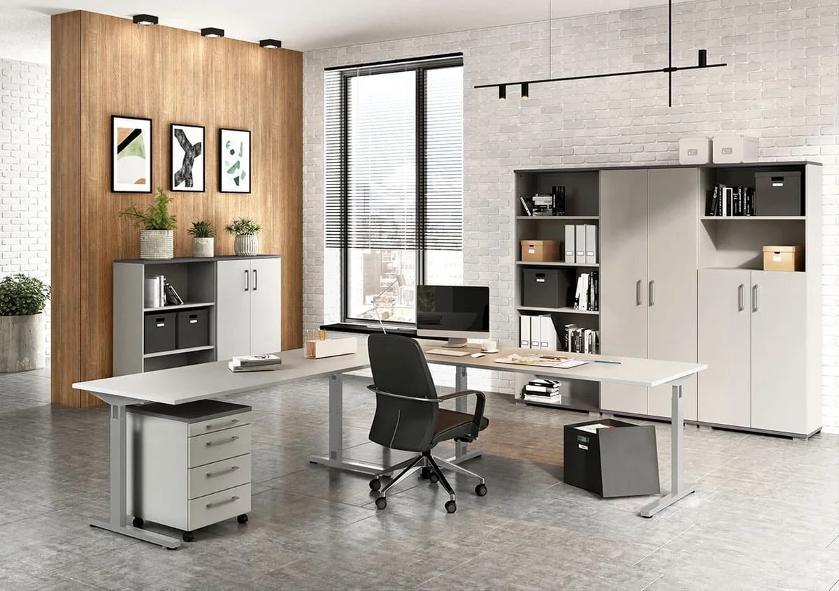 Toimistokaappi 4247, Harmaa 3 Toimistokaappi 4247, Harmaa - Image 3