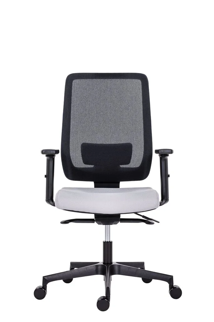 Toimistotuoli Wood Garden Syn Eclipse Net, Vaaleanharmaa 1 Toimistotuoli Wood Garden Syn Eclipse Net, Vaaleanharmaa