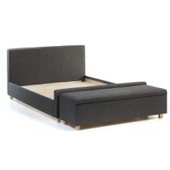 Rahi Säilytyslaatikolla, Harmaa (Etna 96), , 90 Cm, Geltonas -Olohuoneen kalusteet myymälä tumba sailytyslaatikolla harmaa etna 96 90 cm 20a3a palaute reference