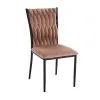 Home4you Tuoli EMORY 47x59xH93cm, Vanhanroosa Sametti