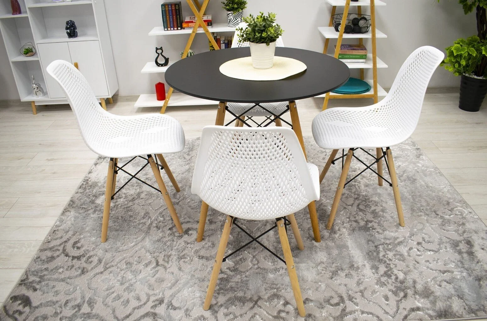 Tuoli Mar, Valkoinen 4 Tuoli Mar, Valkoinen - Image 4