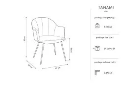 Tuoli Micadoni Home Tanami, Keltainen -Olohuoneen kalusteet myymälä tuoli micadoni home tanami keltainen 91287 halvempi reference