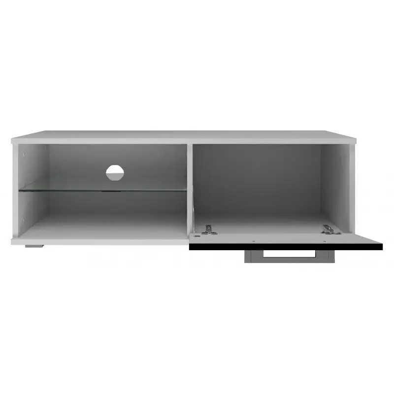 TV-kaappi Sandy 100, Valkoinen/musta 3 TV-kaappi Sandy 100, Valkoinen/musta - Image 3