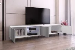 TV-kaappi Selsey Glam, Harmaa/valkoinen -Olohuoneen kalusteet myymälä tv kaappi selsey glam harmaavalkoinen b2931 hinta reference