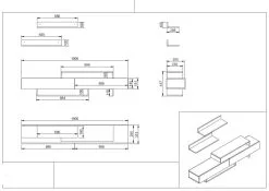 TV-kaluste Nirvana - Tiikki, Valkoinen/ruskea 5 TV-kaluste Nirvana - Tiikki, Valkoinen/ruskea -Olohuoneen kalusteet myymälä tv kaluste nirvana tiikki valkoinenruskea 5b58f netistai reference