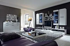 Black Red White ​​​​​​​TV-pöytä Fever 1S / 3/10 / S, Valkoinen -Olohuoneen kalusteet myymälä tv poyta fever 1s 310 s valkoinen 5d50b halvempi reference