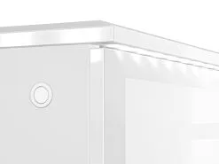 ML Meble TV-pöytä Glamour 03, Valkoinen 10 ML Meble TV-pöytä Glamour 03, Valkoinen -Olohuoneen kalusteet myymälä tv poyta glamour 03 valkoinen ee090 halvempi reference