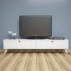 TV-pöytä Kalune Design Paris, Valkoinen