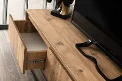 TV-pöytä Kalune Design Tilsim 180 Cm, Ruskea/musta -Olohuoneen kalusteet myymälä tv poyta kalune design tilsim 180 cm 6343f palaute reference