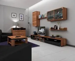 Meblocross TV-pöytä Magic, Musta/ruskea 5 Meblocross TV-pöytä Magic, Musta/ruskea -Olohuoneen kalusteet myymälä tv poyta magic mustaruskea 18313 netistai reference